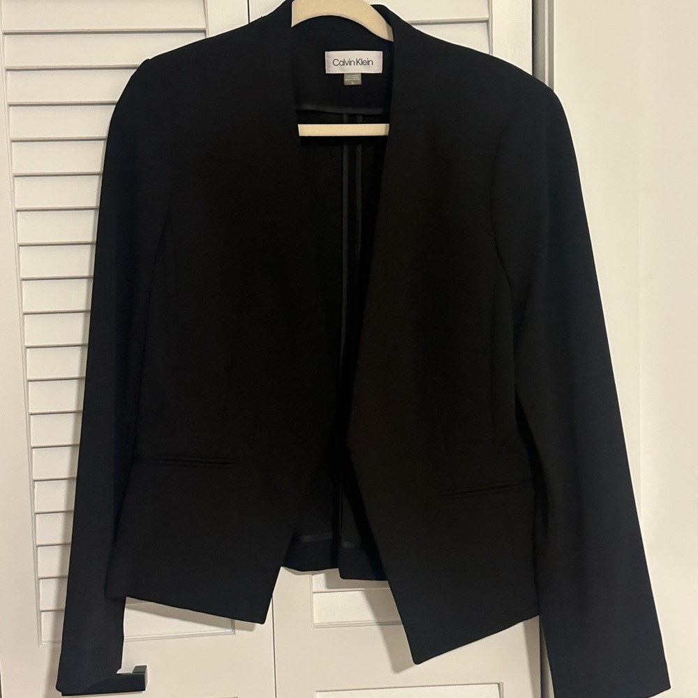Calvin Klein Women's Black Blazer